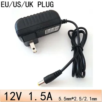 US/EU/UK Plug AC 100V-240V ac/dc adapter 1500mA 12V power supply 12V 1.5A power adapter wall Changer 5.5mmx2.5mm travel adapter
US/EU/UK Plug AC 100V-240V ac/dc adapter 1500mA 12V power supply 12V 1.5A power adapter wall Changer 5.5mmx2.5mm travel adapter