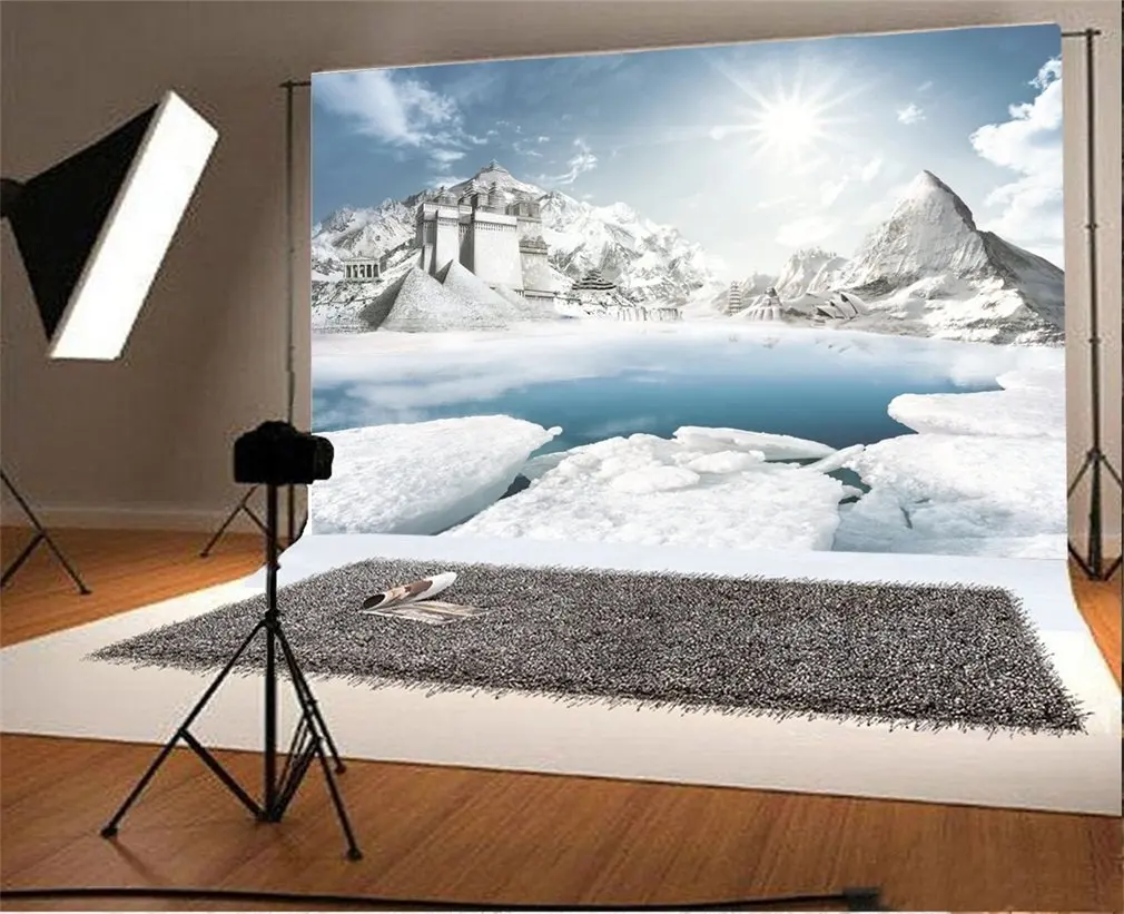 Photography Backdrop CastleChristmas Snow Covered Landscape Elegant Mount Pool Sunshine Blue Sky Nature Winter Photo Background
Photography Backdrop CastleChristmas Snow Covered Landscape Elegant Mount Pool Sunshine Blue Sky Nature Winter Photo Background