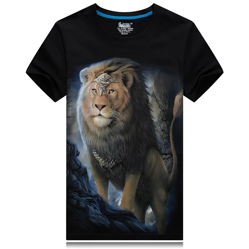2017 new hot 3d t shirt short sleeve men's T-shirt 7XL stereo lion personality round neck tshirt 5XL 6XL men's cotton t-shirts
2017 new hot 3d t shirt short sleeve men's T-shirt 7XL stereo lion personality round neck tshirt 5XL 6XL men's cotton t-shirts
