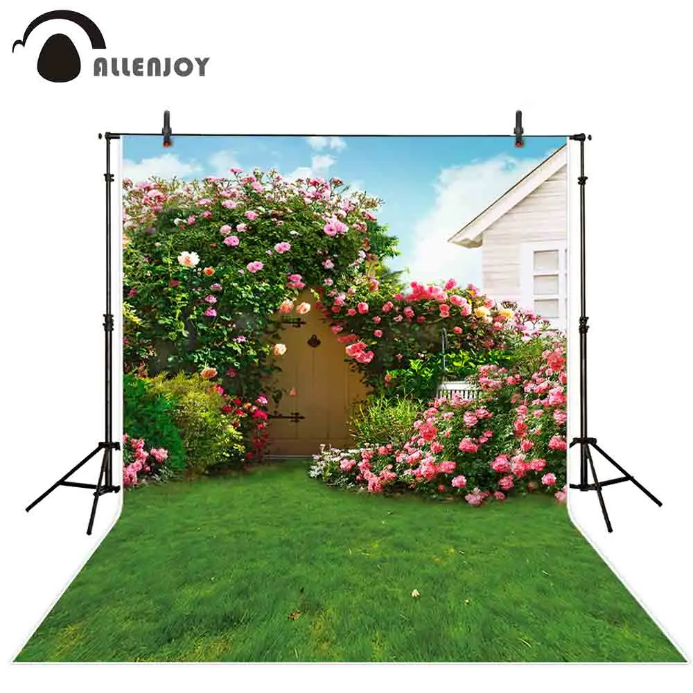Allenjoy photography backdrop Spring flower wall door garden lawn wedding background photo studio photophone photocall props
Allenjoy photography backdrop Spring flower wall door garden lawn wedding background photo studio photophone photocall props