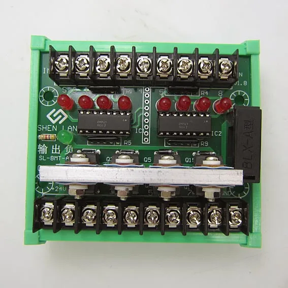8-канальный PLC Плата усилителя электромагнитный клапан гидравлического клапана