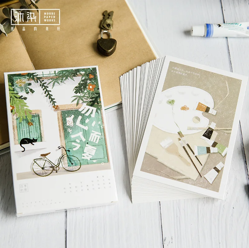 30 Pcs/Set Creative Summer Daily Life Postcard /Greeting Card/Message Card/Birthday Letter Envelope Gift Card
30 Pcs/Set Creative Summer Daily Life Postcard /Greeting Card/Message Card/Birthday Letter Envelope Gift Card