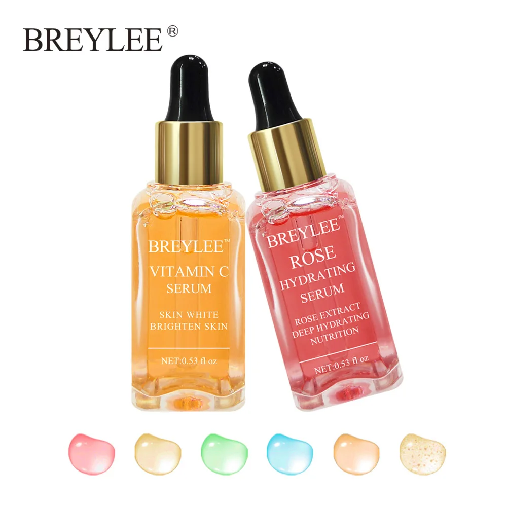 BREYLEE 2pcs Vitamin C Whitening Serum Brighten Lifting Firming Fade Dark Spots Moisturizing Anti-Aging Wrinkle Face Skin Care
BREYLEE 2pcs Vitamin C Whitening Serum Brighten Lifting Firming Fade Dark Spots Moisturizing Anti-Aging Wrinkle Face Skin Care