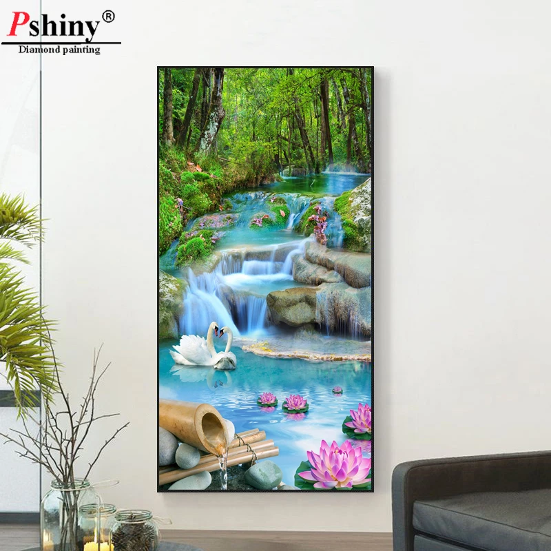 Pshiny 3d diy diamond embroidery landscape mosaic picture Diamond painting cross stitch kit FULL round craft Entrance Decor F526
Pshiny 3d diy diamond embroidery landscape mosaic picture Diamond painting cross stitch kit FULL round craft Entrance Decor F526