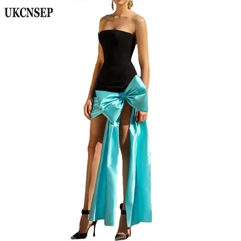 UKCNSEP Vestidos 2020 Women Sexy Celebrity Party Bandage Dress Strapless Bows Bodycon Elegant Summer Dress Vestidos Party Club
UKCNSEP Vestidos 2020 Women Sexy Celebrity Party Bandage Dress Strapless Bows Bodycon Elegant Summer Dress Vestidos Party Club