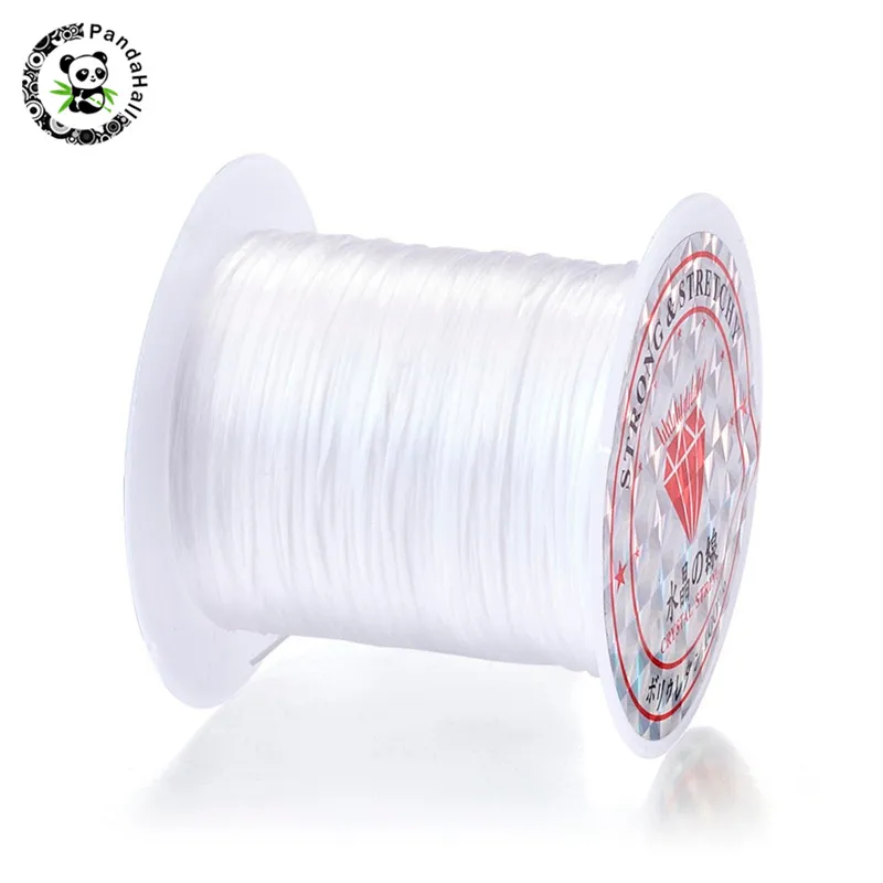 10m/Roll 1mm White Color Elastic Fibre Wire Fit Beading Jewelry Cord for Jewelry Making
10m/Roll 1mm White Color Elastic Fibre Wire Fit Beading Jewelry Cord for Jewelry Making