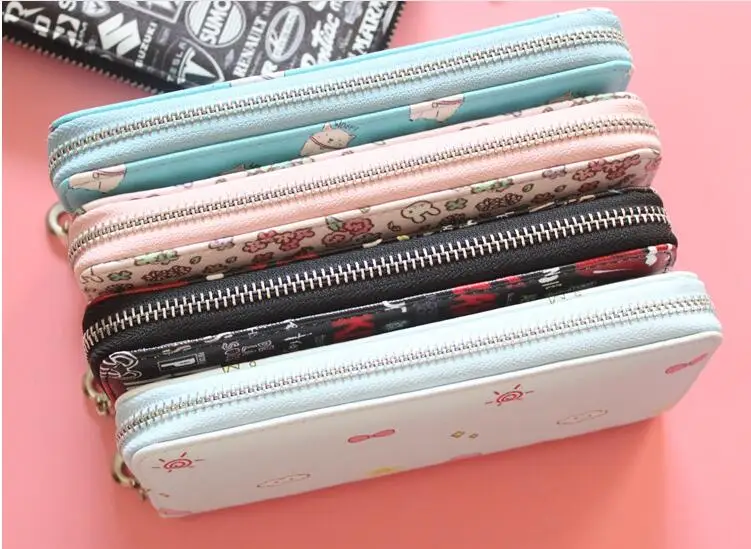 Women Leaves Printing Wallets PU Leather Zipper Design Phone Bag Zipper Clutch Card Coin Purse Female Wallet
Women Leaves Printing Wallets PU Leather Zipper Design Phone Bag Zipper Clutch Card Coin Purse Female Wallet