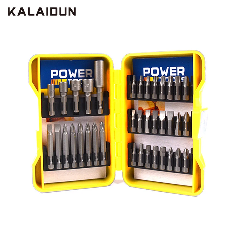 KALAIDUN 37PCS Magnetic Hexagon Socket Nut Driver Set Sleeve Nozzles Multifunction Screwdriver Drill Bit Adapter Hex Power Tools
KALAIDUN 37PCS Magnetic Hexagon Socket Nut Driver Set Sleeve Nozzles Multifunction Screwdriver Drill Bit Adapter Hex Power Tools