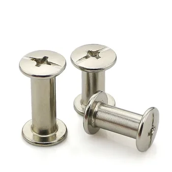 10PCS M5*8/10/12/15/16/18/20...100 Electroplating Nickel Bench Screws / Books Screws Nuts Rivets / Photo Albums Docking Screws
10PCS M5*8/10/12/15/16/18/20...100 Electroplating Nickel Bench Screws / Books Screws Nuts Rivets / Photo Albums Docking Screws
