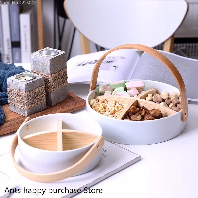 Creative Japanese-style living room snack tray pallet fruit plate snack plate ceramic seasoning plate snack plate Hand basket
Creative Japanese-style living room snack tray pallet fruit plate snack plate ceramic seasoning plate snack plate Hand basket