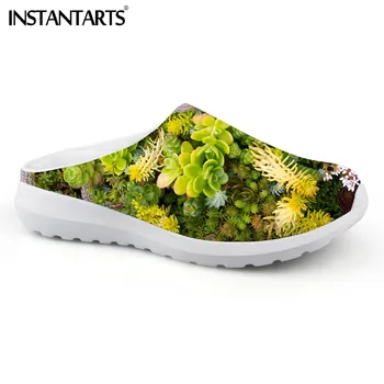 INSTANTARTS Women Comfort Air Mesh Sandals Flats 3D Green Plants Pattern Woman Slip On Beach Sandalias Youth Girl Soft Slippers
INSTANTARTS Women Comfort Air Mesh Sandals Flats 3D Green Plants Pattern Woman Slip On Beach Sandalias Youth Girl Soft Slippers