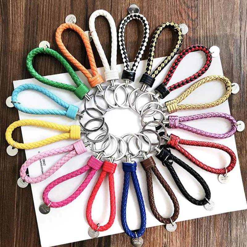 100pcs/lot Baby Shower Gift PU Leather Woven Ropes Keychains Wedding Souvenir Guest Present For Girls Bag Decorations
100pcs/lot Baby Shower Gift PU Leather Woven Ropes Keychains Wedding Souvenir Guest Present For Girls Bag Decorations