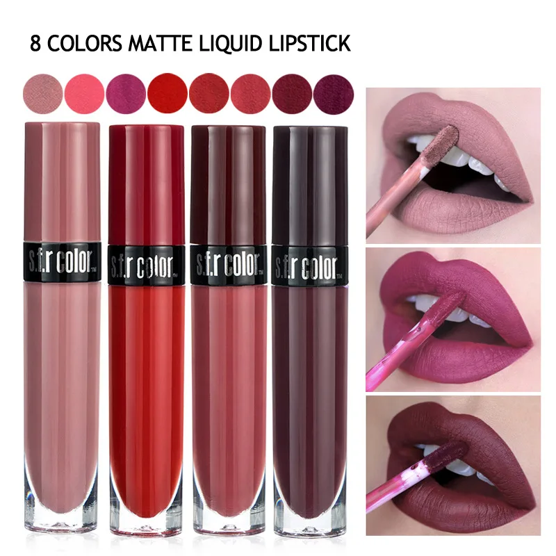 Brand Makeup Liquid Lipstick Matte Lipstick Waterproof Lasting non-cup Lipstick lips Rouge a verlet Liptick Lips Batom
Brand Makeup Liquid Lipstick Matte Lipstick Waterproof Lasting non-cup Lipstick lips Rouge a verlet Liptick Lips Batom