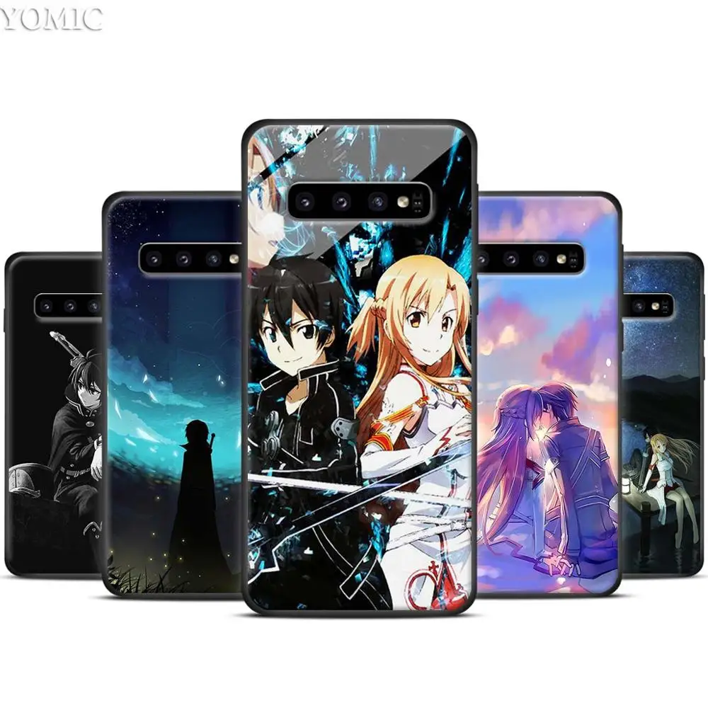 Sword Art Online SAO anime Black Silicone Case for Samsung Galaxy S10 S10e S8 S9 Plus S7 A40 A50 A70 Note 8 9 Soft Cover Case
Sword Art Online SAO anime Black Silicone Case for Samsung Galaxy S10 S10e S8 S9 Plus S7 A40 A50 A70 Note 8 9 Soft Cover Case