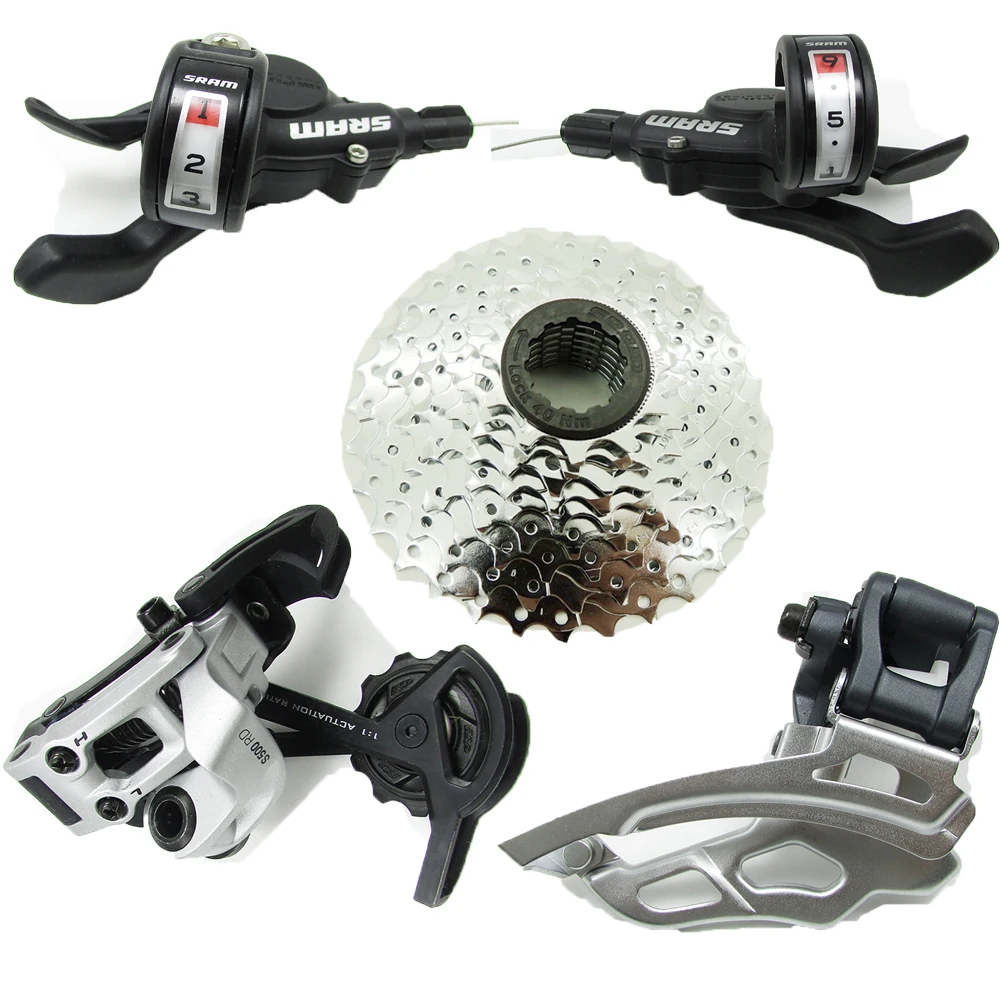 SRAM Speed S500 Transmission Kit 27-speed mountain bike fingering X7 front Derailleur rear Derailleur Freewheel
SRAM Speed S500 Transmission Kit 27-speed mountain bike fingering X7 front Derailleur rear Derailleur Freewheel