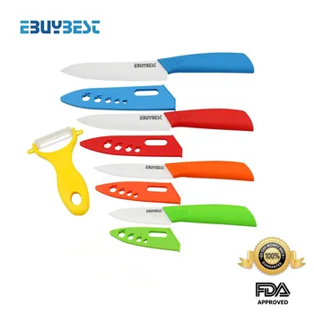 kitchen knives ceramic knives 3" 4" 5" 6" inch + Peeler + Covers White blade colorful ABS Handle ceramic knife Paring knives
kitchen knives ceramic knives 3" 4" 5" 6" inch + Peeler + Covers White blade colorful ABS Handle ceramic knife Paring knives