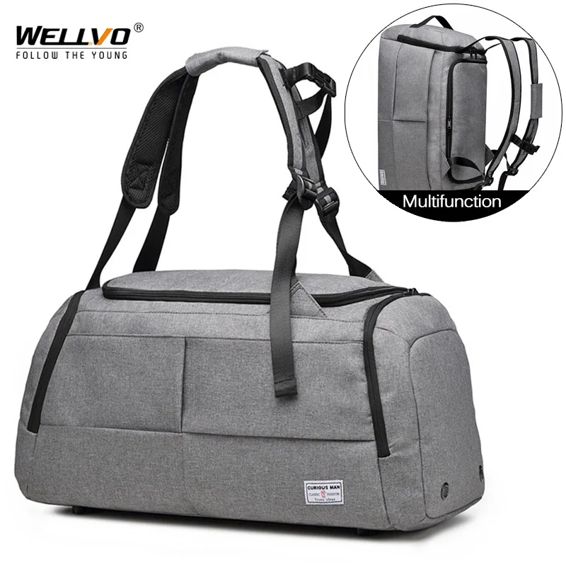 Men Multifunction Travel Duffle Bag For Male Portable Luggage Bag Large Shoulder Bags Man Back Pack Handbag Shoes Storage XA78ZC
Men Multifunction Travel Duffle Bag For Male Portable Luggage Bag Large Shoulder Bags Man Back Pack Handbag Shoes Storage XA78ZC