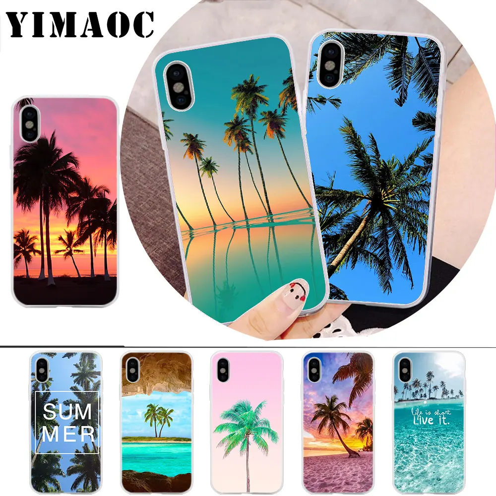 YIMAOC Palm Tree Soft Silicone Case for iPhone X r s Xr Xs Max 8 7 6S 6 Plus 5 5s SE
YIMAOC Palm Tree Soft Silicone Case for iPhone X r s Xr Xs Max 8 7 6S 6 Plus 5 5s SE