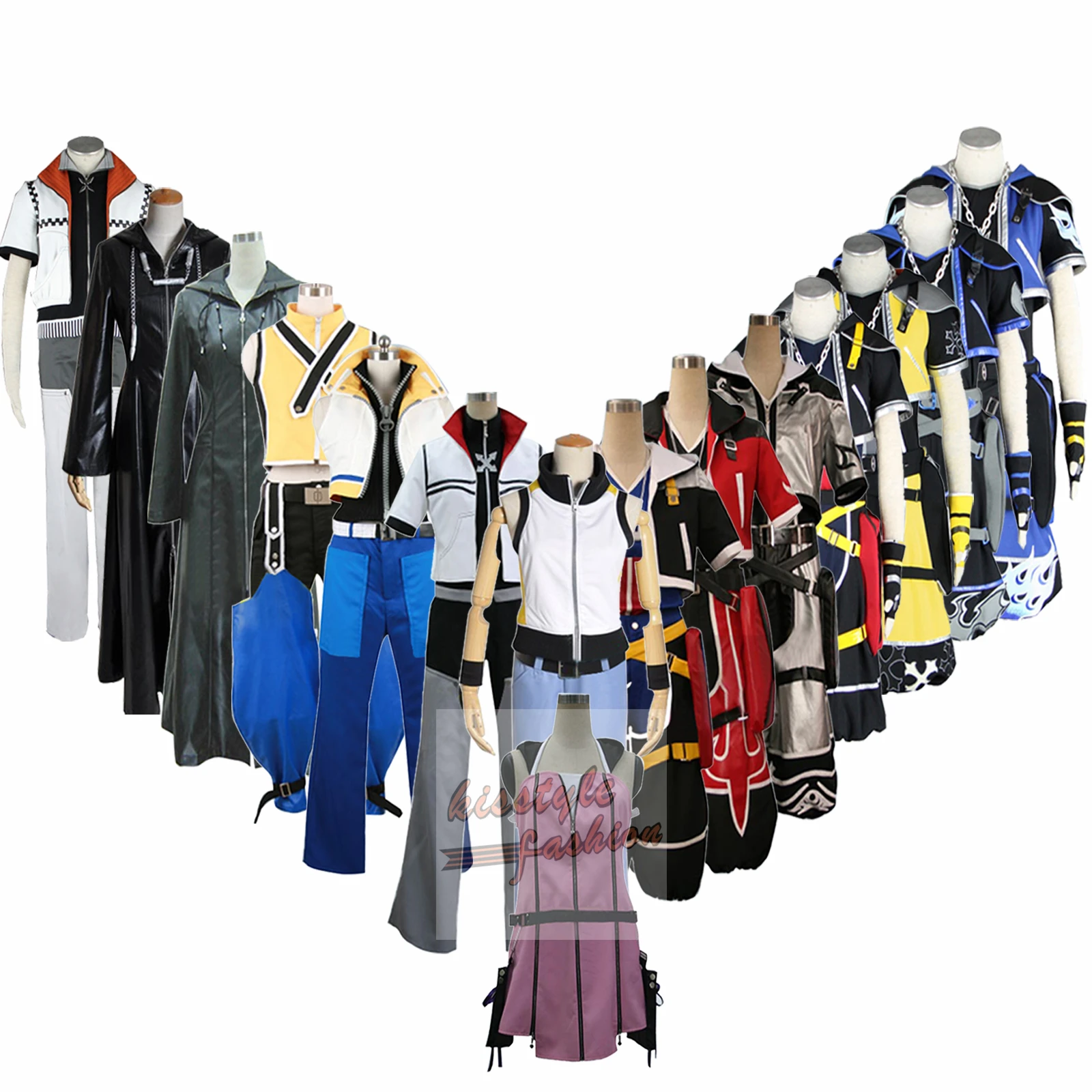 Kingdom Hearts ROXAS Riku True Sora Kairi Group of Characters Clothing Anime Clothes Cosplay Costume,Customized Accepted
Kingdom Hearts ROXAS Riku True Sora Kairi Group of Characters Clothing Anime Clothes Cosplay Costume,Customized Accepted