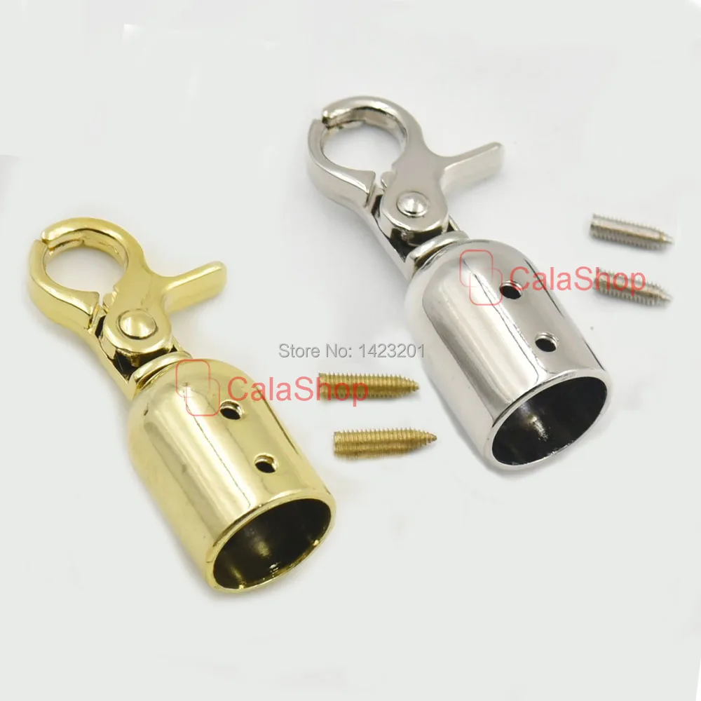 4 pcs / Lot 15mm 0.59" Trigger Snaps Swivel Clip Handle Shoulder Replacement Purse Bag Strap Leather Craft With Screw
4 pcs / Lot 15mm 0.59" Trigger Snaps Swivel Clip Handle Shoulder Replacement Purse Bag Strap Leather Craft With Screw