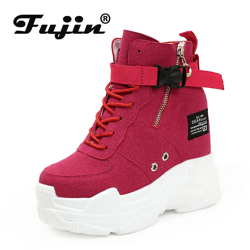 Fujin sneakers Female 2019 Autumn and Winter New Retro Style Thick Platform Women shoes Dropshipping Wild High Top Shoes Women
Fujin sneakers Female 2019 Autumn and Winter New Retro Style Thick Platform Women shoes Dropshipping Wild High Top Shoes Women