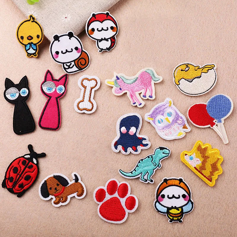 1Pcs Animal Embroidery Patch Heat Transfers Iron On Sew On Patches for Clothing DIY Clothes Stickers Decorative Appliques 47308
1Pcs Animal Embroidery Patch Heat Transfers Iron On Sew On Patches for Clothing DIY Clothes Stickers Decorative Appliques 47308