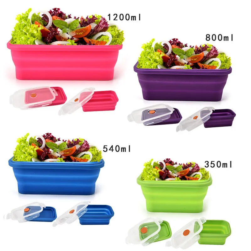 Silicone Bento Box Folding Lunch Bowl Food Storage Container Boxes Tableware Hot Sale
Silicone Bento Box Folding Lunch Bowl Food Storage Container Boxes Tableware Hot Sale