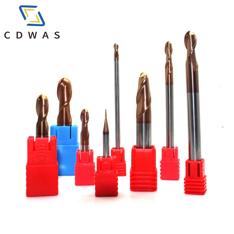 1PC 1mm 1.5mm 2mm 2.5mm 4mm 5mm 6mm 2Flute Ball Nose Endmill Cutter End Mill CNC Milling Cutter Tool
1PC 1mm 1.5mm 2mm 2.5mm 4mm 5mm 6mm 2Flute Ball Nose Endmill Cutter End Mill CNC Milling Cutter Tool