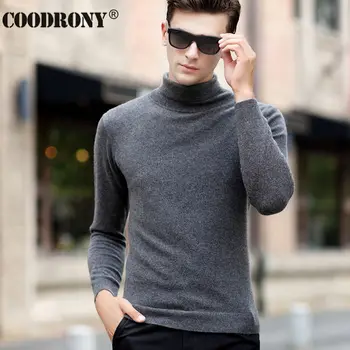 COODRONY Classic Turtleneck Cashmere Mens Sweaters Winter Thick Warm Christmas Sweater Men 100% Pure Merino Wool Pullover Men 36
COODRONY Classic Turtleneck Cashmere Mens Sweaters Winter Thick Warm Christmas Sweater Men 100% Pure Merino Wool Pullover Men 36