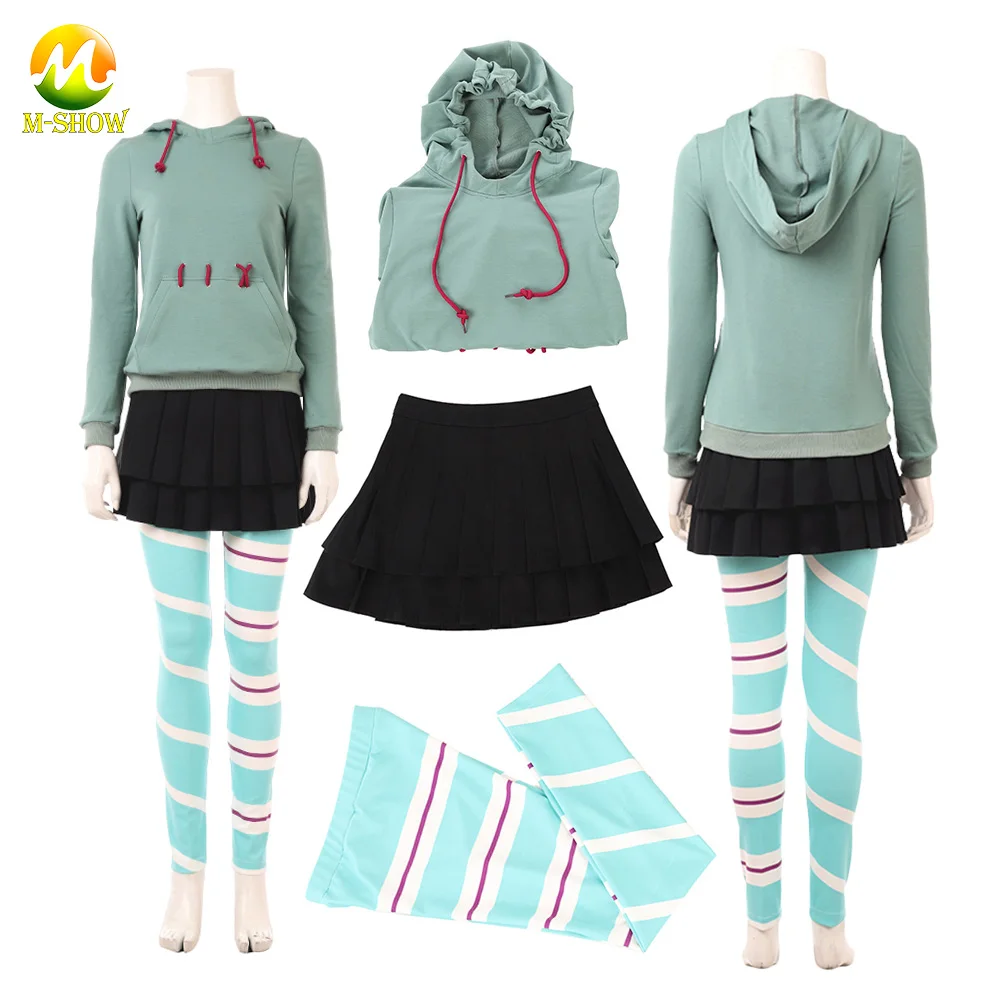 2018 New Ralph Breaks the Internet Wreck-It Ralph 2 Vanellope von Schweetz Cosplay Costume Halloween Costumes For Women
2018 New Ralph Breaks the Internet Wreck-It Ralph 2 Vanellope von Schweetz Cosplay Costume Halloween Costumes For Women