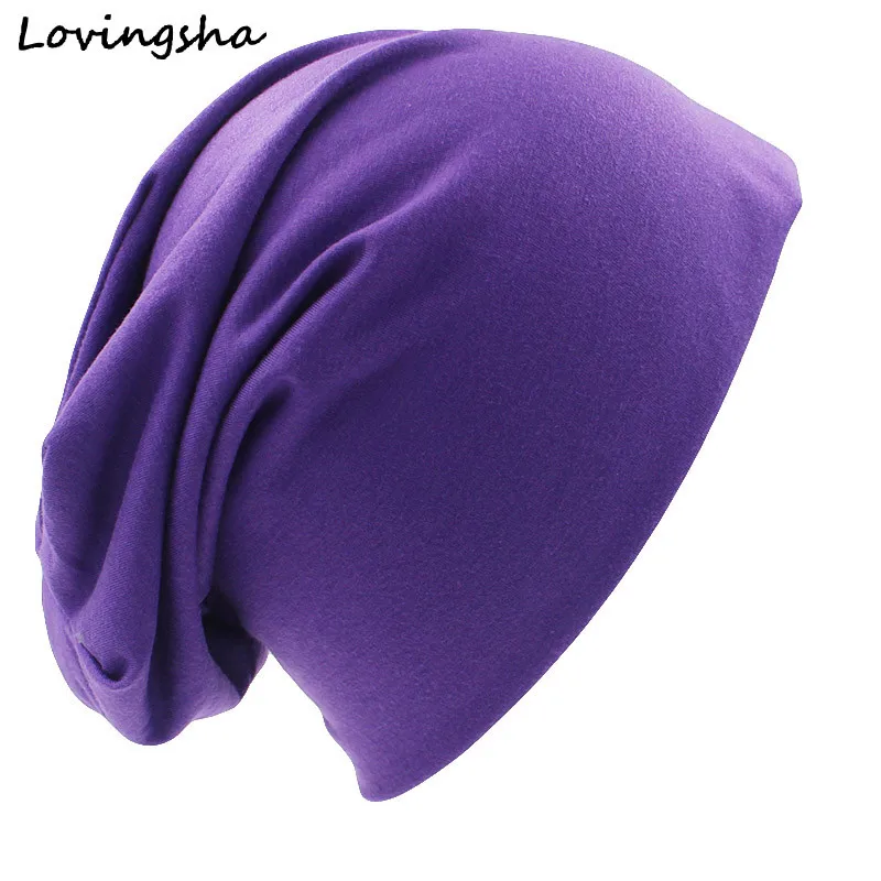 LOVINGSHA Fashion Brand Autumn And Winter Hats For Women Solid Design Ladies thin hat Skullies And Beanies Men Hat Unisex HT029B LOVINGSHA Fashion Brand Autumn And Winter Hats For Women Solid Design Ladies thin hat Skullies And Beanies Men Hat Unisex HT029B