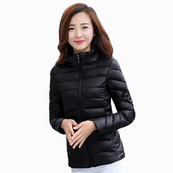 2018 Fashion Womens Cotton Padded Jackets Autumn Winter Ladies Slim Parkas Warm Sustans Outwear Stand Collar Female Casual Coats
2018 Fashion Womens Cotton Padded Jackets Autumn Winter Ladies Slim Parkas Warm Sustans Outwear Stand Collar Female Casual Coats