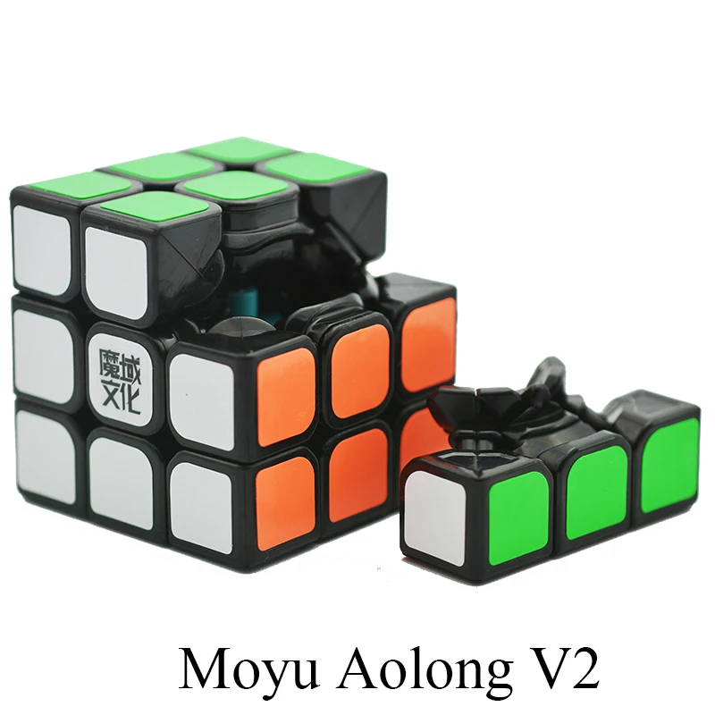 Original Moyu Aolong V2 3x3x3 Speed MagicCube 3Layer Smooth Magic Cube Professional Competition Puzzle Cube Toys For Children
Original Moyu Aolong V2 3x3x3 Speed MagicCube 3Layer Smooth Magic Cube Professional Competition Puzzle Cube Toys For Children