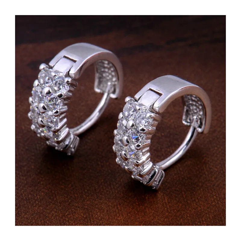 2018 Sale Rushed Quality Luxury Super Flash Full Bling Crystal Shamballa 925 Sterling Women Hoop Earrings Party Jewelry E283
2018 Sale Rushed Quality Luxury Super Flash Full Bling Crystal Shamballa 925 Sterling Women Hoop Earrings Party Jewelry E283