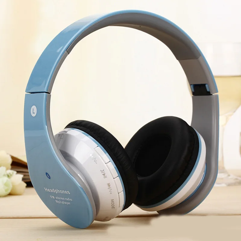 Image Cheap Stereo Headphone without Wire, Wireless Bluetooth Headset, Earphone Headphone Bluetooth with Microphone