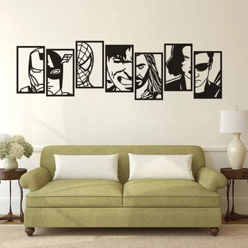 Superhero Wall Decal Avengers Design Wall Mural Hero Iron Man Spiderman Wall Sticker Thor Hulk Vinyl Boys Room Decor AY1607
Superhero Wall Decal Avengers Design Wall Mural Hero Iron Man Spiderman Wall Sticker Thor Hulk Vinyl Boys Room Decor AY1607