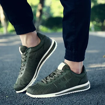Men's Shoes For all Seasons Breathable Mesh Running Fashion Casual Shoes Ultra Light Hard-Wearing Mesh Shoes Hollow Sports Shoes
Men's Shoes For all Seasons Breathable Mesh Running Fashion Casual Shoes Ultra Light Hard-Wearing Mesh Shoes Hollow Sports Shoes