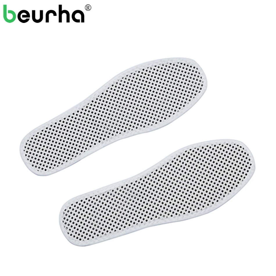 1Pair Warm Reflexology Insoles For Footwear Insoles Heated Self-heating Insoles Natural Tourmaline Self-heating Insole Foot Care
1Pair Warm Reflexology Insoles For Footwear Insoles Heated Self-heating Insoles Natural Tourmaline Self-heating Insole Foot Care