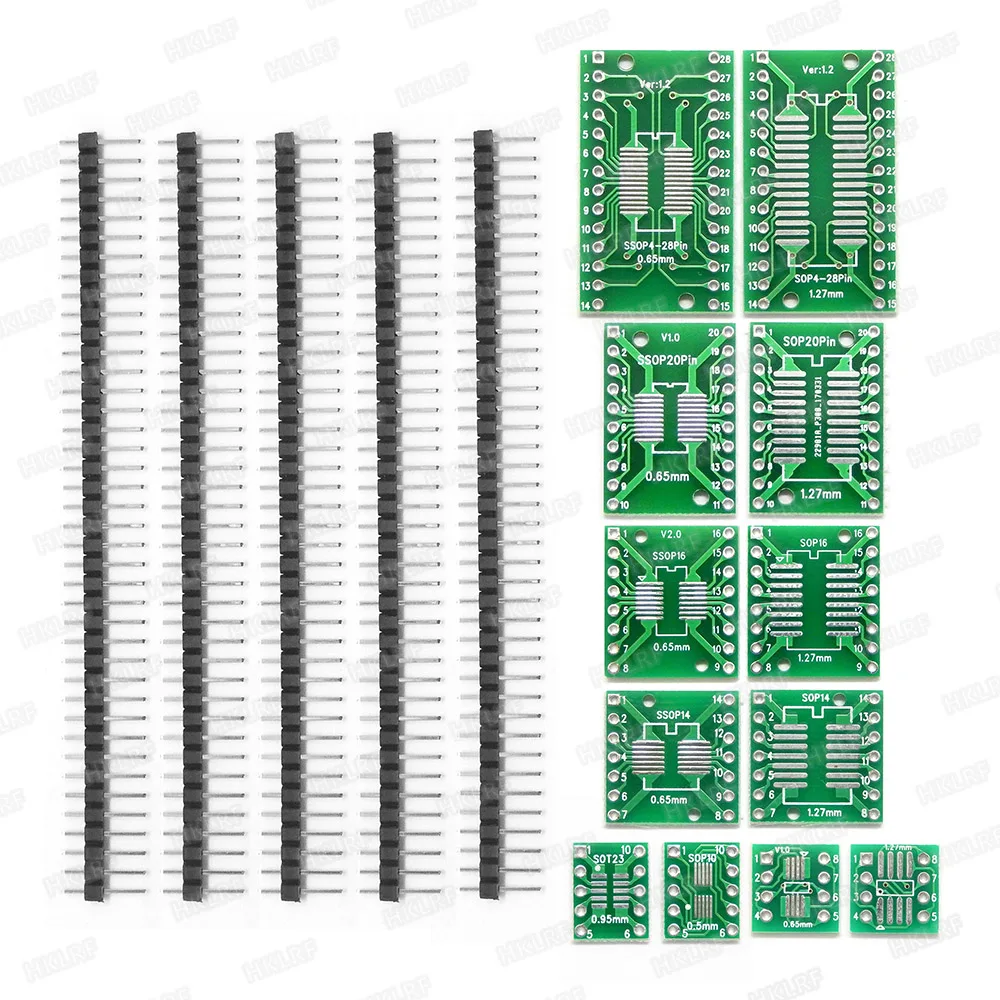12pcs SOP4-SOP28 TSSOP4-TSSOP28 SMD to DIP Board for RT809H RT809F TL866II TL866A TL866CS TNM5000 6100N 610P XELTEK
12pcs SOP4-SOP28 TSSOP4-TSSOP28 SMD to DIP Board for RT809H RT809F TL866II TL866A TL866CS TNM5000 6100N 610P XELTEK