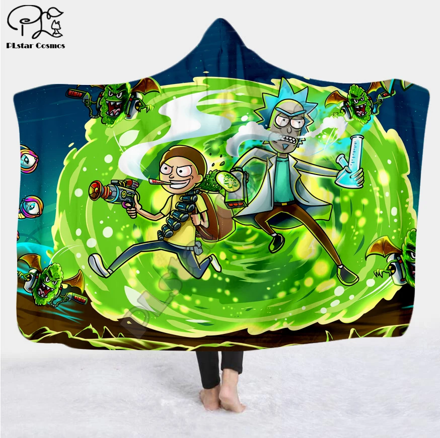 Cartoon Paintings Rick And Morty Blanket Hooded Blanket 3D full print Wearable Blanket Adults men women Blanket style-5
Cartoon Paintings Rick And Morty Blanket Hooded Blanket 3D full print Wearable Blanket Adults men women Blanket style-5