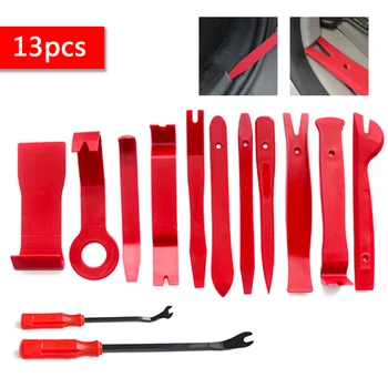 13pcs Pry Disassembly Tool Interior Door Clip Panel Trim Dashboard Removal Tool Auto Hand Tool Kit Car Opening Repair Tool
13pcs Pry Disassembly Tool Interior Door Clip Panel Trim Dashboard Removal Tool Auto Hand Tool Kit Car Opening Repair Tool