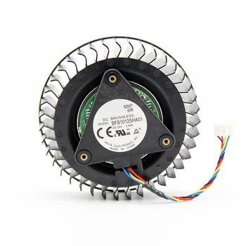 BFB1012SHA01 For AMD R9 390 X Fan DC12V 2.40A 4Pin GPU For XFX R9 390X fan Graphics Card Cooling Public version
BFB1012SHA01 For AMD R9 390 X Fan DC12V 2.40A 4Pin GPU For XFX R9 390X fan Graphics Card Cooling Public version