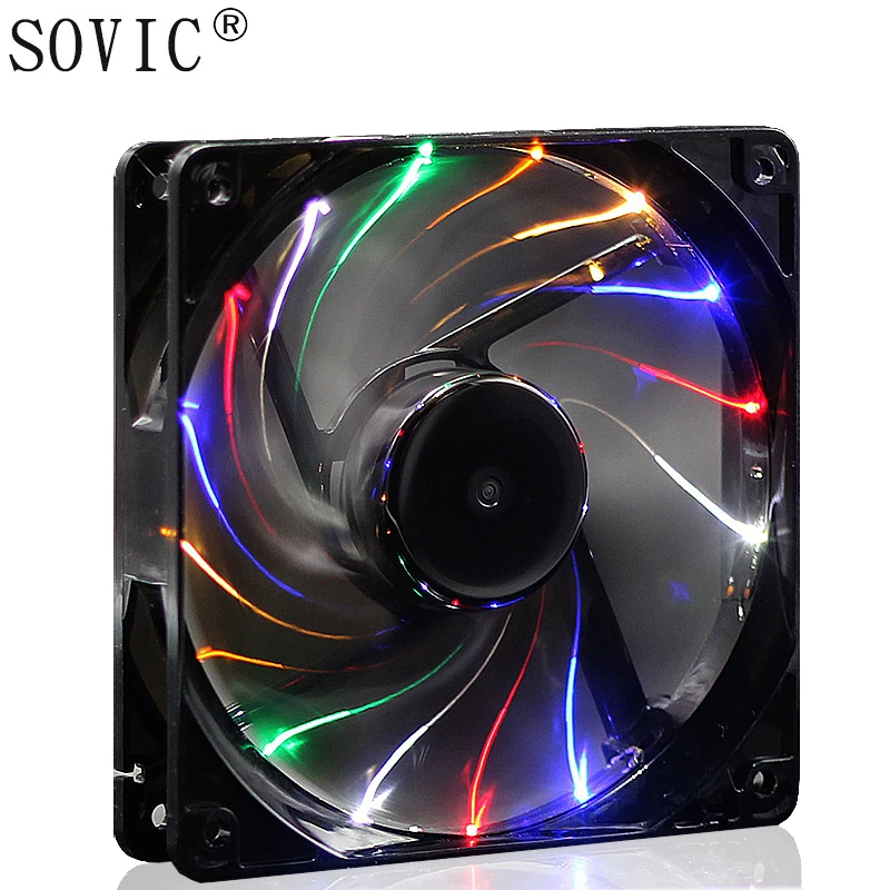 Computer Cooler Fan 120mm High Air Flow DC 12V 2000RPM 3pin/4pin Cooling Fans for PC Case / CPU Cooler / Water Cooling 12025
Computer Cooler Fan 120mm High Air Flow DC 12V 2000RPM 3pin/4pin Cooling Fans for PC Case / CPU Cooler / Water Cooling 12025