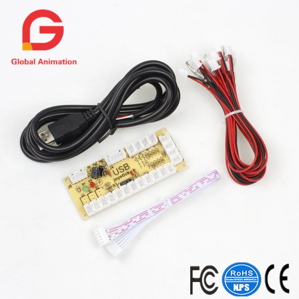 Zero Delay Arcade Game USB Encoder PC To Joystick For MAME & Raspberry Pi Retropie Projects Perfect Fit SANWA Parts
Zero Delay Arcade Game USB Encoder PC To Joystick For MAME & Raspberry Pi Retropie Projects Perfect Fit SANWA Parts
