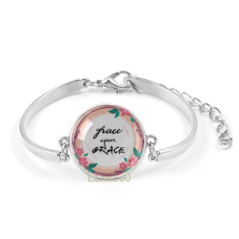 Holy Bible Verse Bracelet Christian Decor Belief Faith Scripture Psalm Quote Glass Dome Metal Adjustable Bracelet For God Jesus
Holy Bible Verse Bracelet Christian Decor Belief Faith Scripture Psalm Quote Glass Dome Metal Adjustable Bracelet For God Jesus