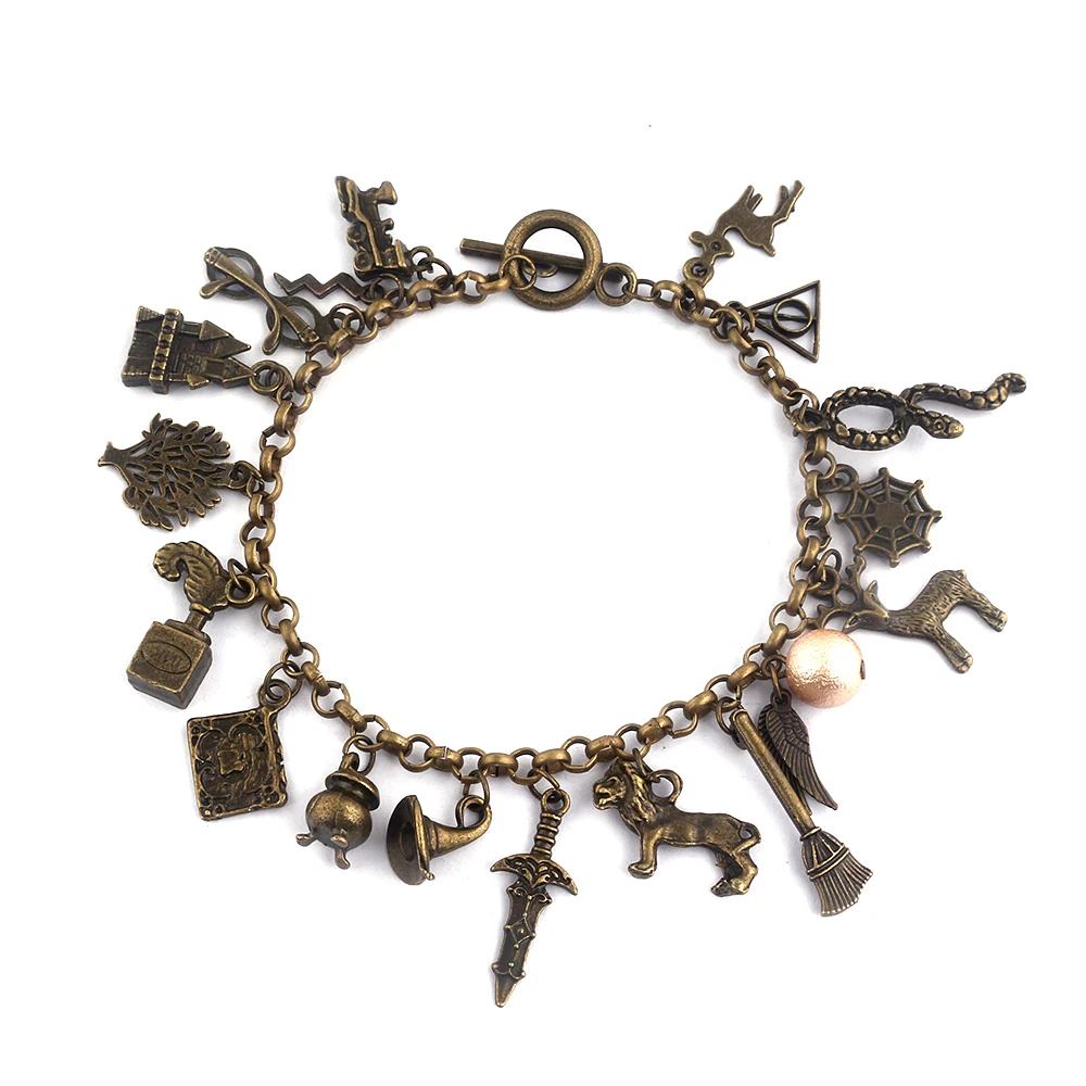 New Time turner Horcrux wristlet Bracelets crystal Stone Deathly Hallows Dark Mark Sorting Hat men and women Trinket wristlet
New Time turner Horcrux wristlet Bracelets crystal Stone Deathly Hallows Dark Mark Sorting Hat men and women Trinket wristlet