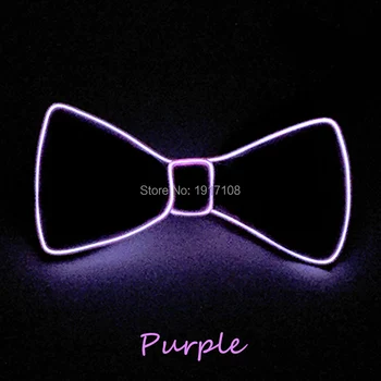 New Style DC-3V Sound Activated 10 Color Optional Light Up EL Bow Tie LED Neon Light For Night Wedding Party Decoration
New Style DC-3V Sound Activated 10 Color Optional Light Up EL Bow Tie LED Neon Light For Night Wedding Party Decoration