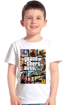 2017 Summer Clothes Gta 5 T Shirt Game Shirt Baby Girls Tops and Tees Boy T Shirts for Children Cartoon Printed for Couples GTA5
2017 Summer Clothes Gta 5 T Shirt Game Shirt Baby Girls Tops and Tees Boy T Shirts for Children Cartoon Printed for Couples GTA5