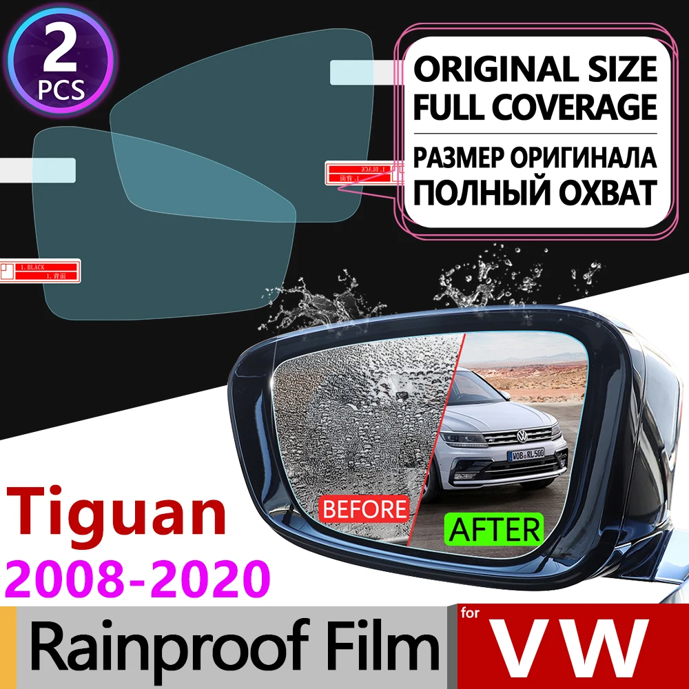 for Volkswagen VW Tiguan MK1 MK2 2008 - 2020 Full Cover Anti Fog Film Rearview Mirror Rainproof Anti-Fog Films Clean Accessories
for Volkswagen VW Tiguan MK1 MK2 2008 - 2020 Full Cover Anti Fog Film Rearview Mirror Rainproof Anti-Fog Films Clean Accessories