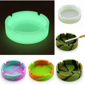 Glowing In the Darkness Silicone Ashtray Portable Round Cigarette Ash Tray Holder Foldable Eco-Friendly Soft Cenicero Luminous
Glowing In the Darkness Silicone Ashtray Portable Round Cigarette Ash Tray Holder Foldable Eco-Friendly Soft Cenicero Luminous
